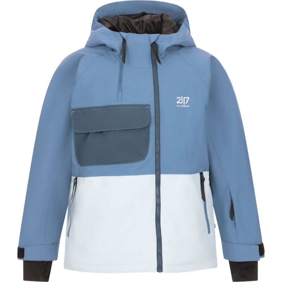 2117 of Sweden Kidden Skijacke/Skihose Set, Junior, blau