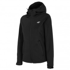 4F Rose, Softshelljacke, Damen, schwarz