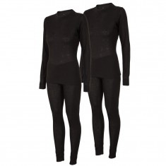 4F/Outhorn 2 Sets Skiunterwäsche, Damen, schwarz