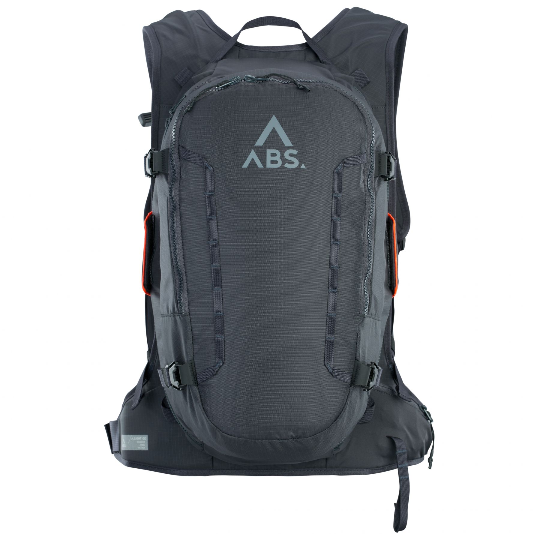 ABS A.Light Go, 22L, Lawinenrucksack ohne Kartusche, dunkelgrau