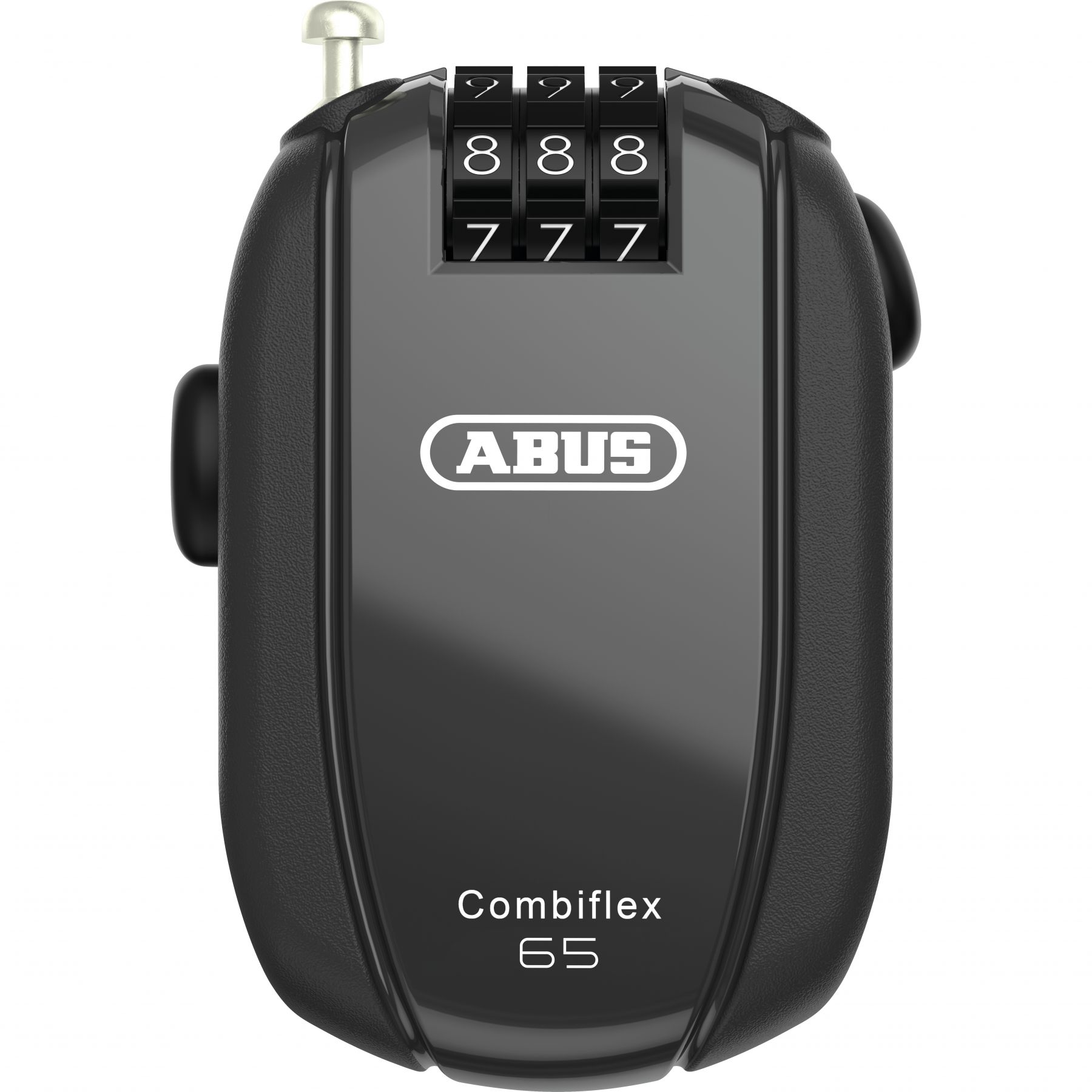 ABUS Roll-Back-Kabelschloss mit Zahlencode VE 12 Stk Stahlkabel 650 mm