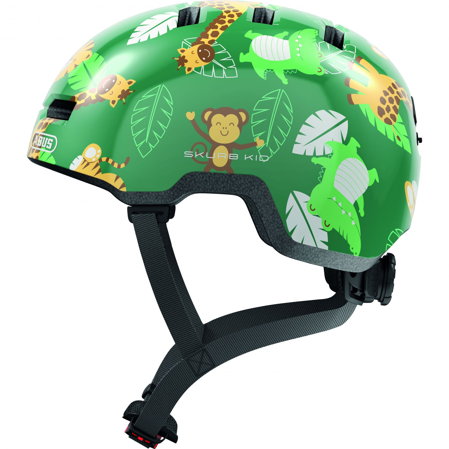 ABUS Skurb Kid, Fahrradhelm, Junior, grün