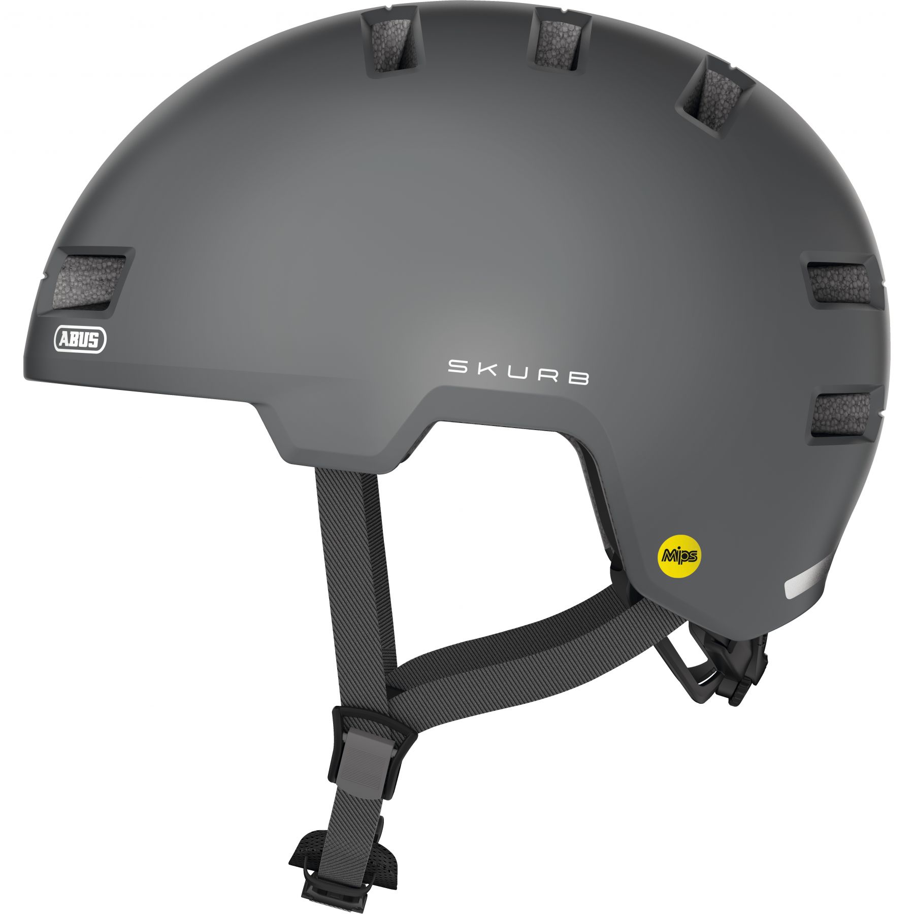 Abus Skurb MIPS, Fahrradhelm, grau