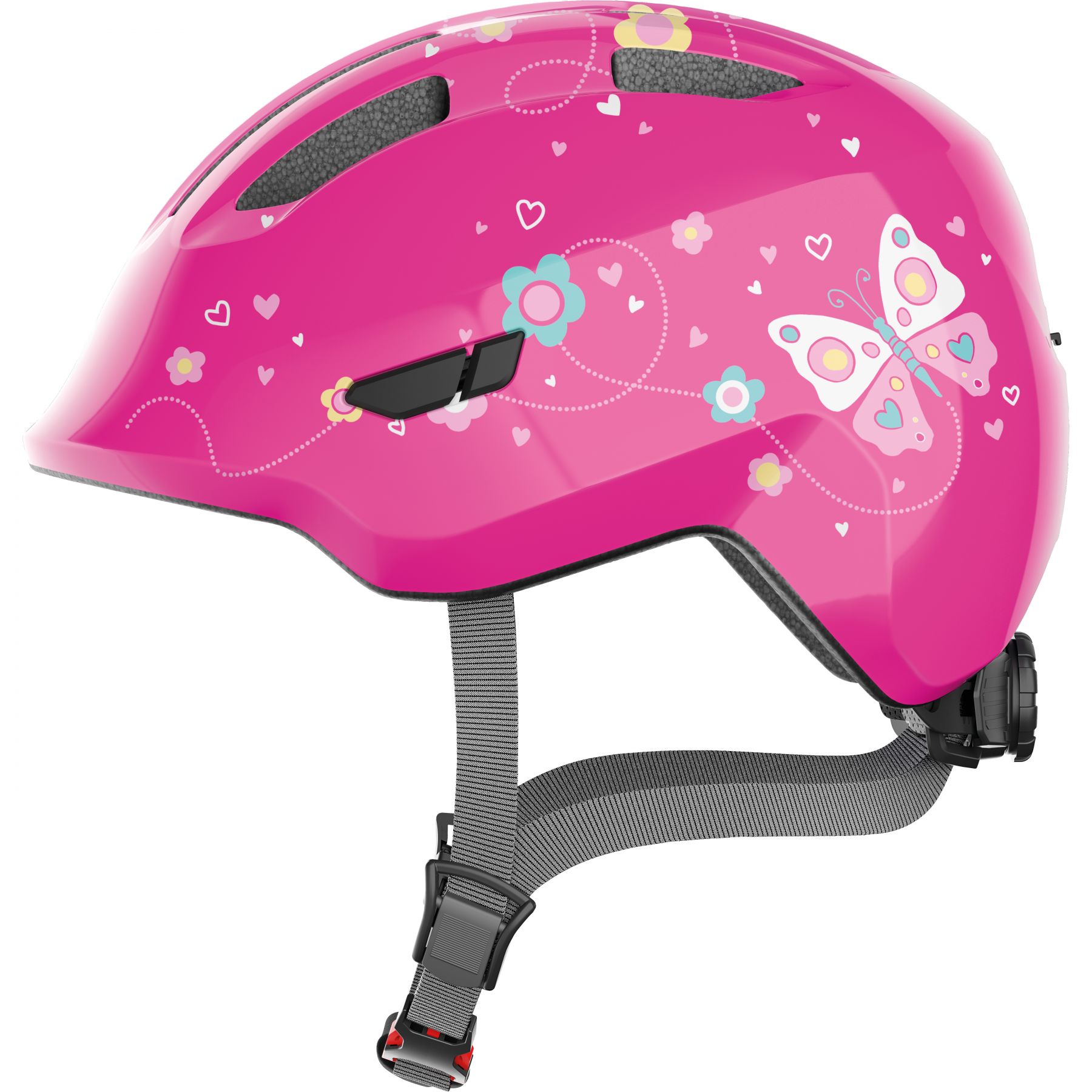 ABUS Kinder-Freizeithelm Smiley 30 butterfly shiny