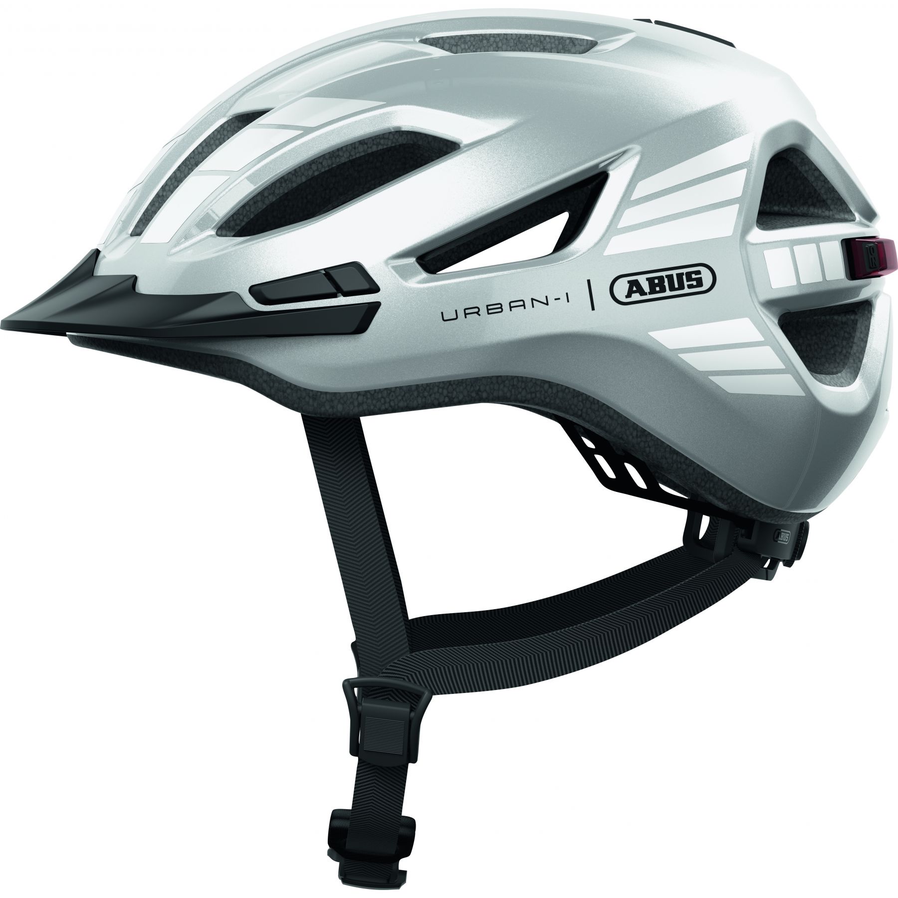 ABUS Urban-I 4.0, Fahrradhelm, silber