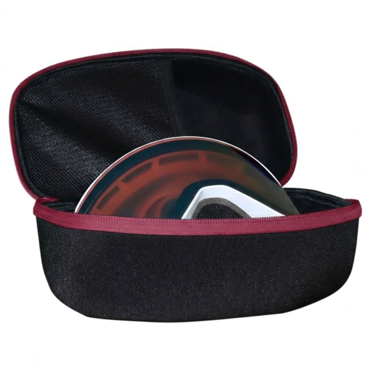 Accezzi Avoriaz, Goggle Case, schwarz/rot