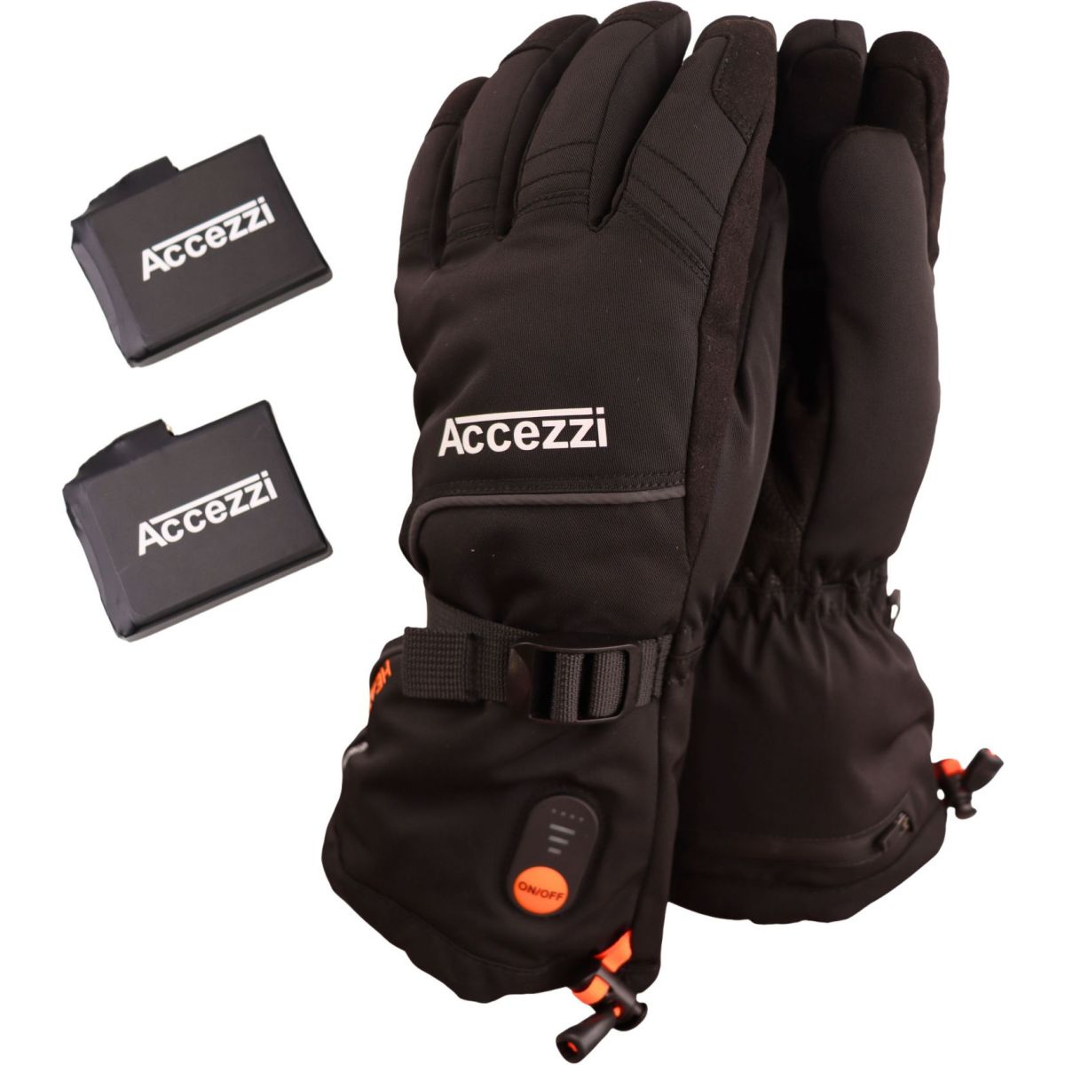 Accezzi Heat Gloves, beheizte Handschuhe, schwarz