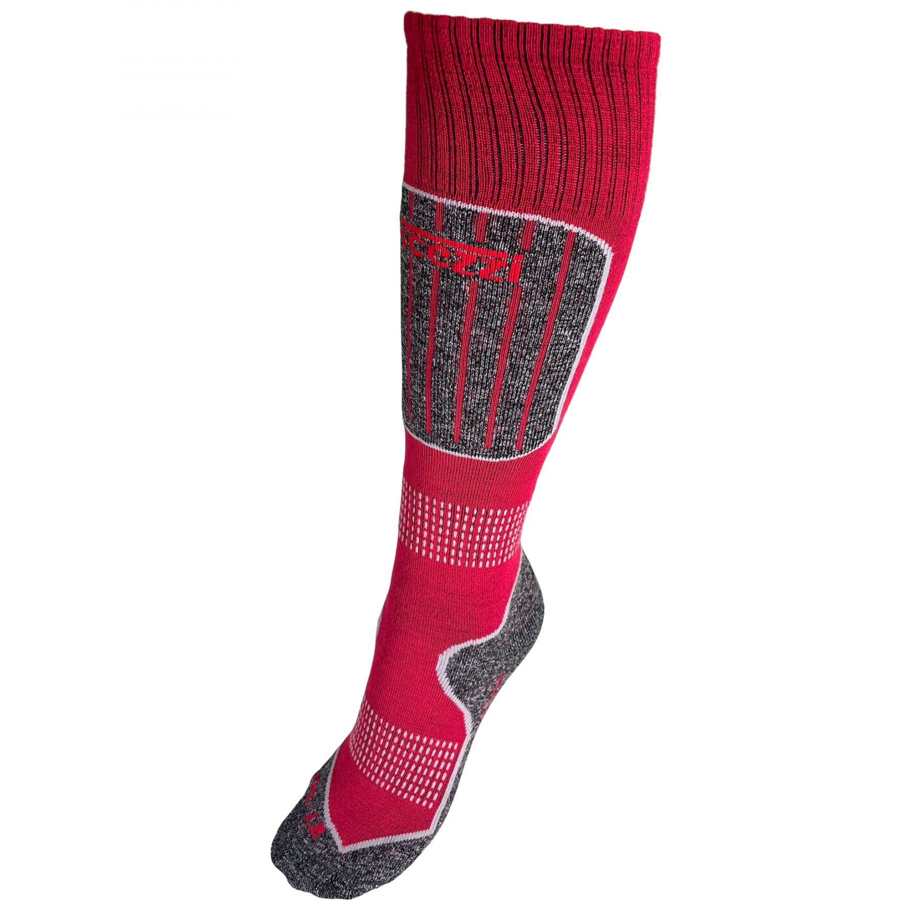 Accezzi Merino 20, Skisocken, 2 Paar, Junior, rot