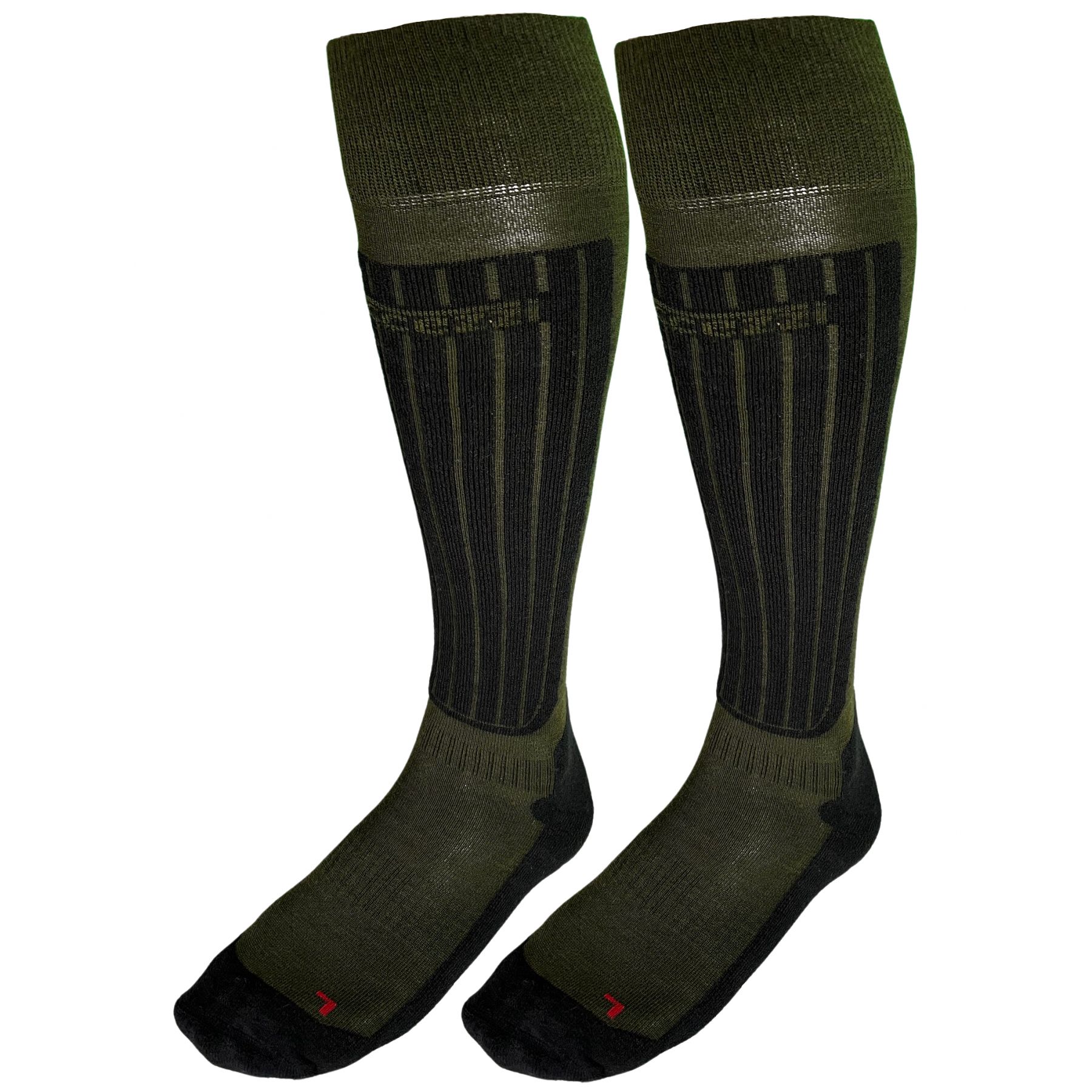 Accezzi Merino 80, Skisocken, 2 Paar, grün