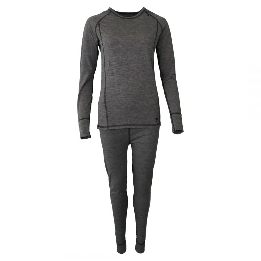 Accezzi Merino, Skiunterwäsche, Damen, grau