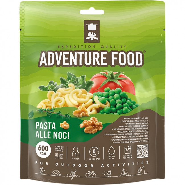 Adventure Food Pasta alle Noci, comida liofilizada