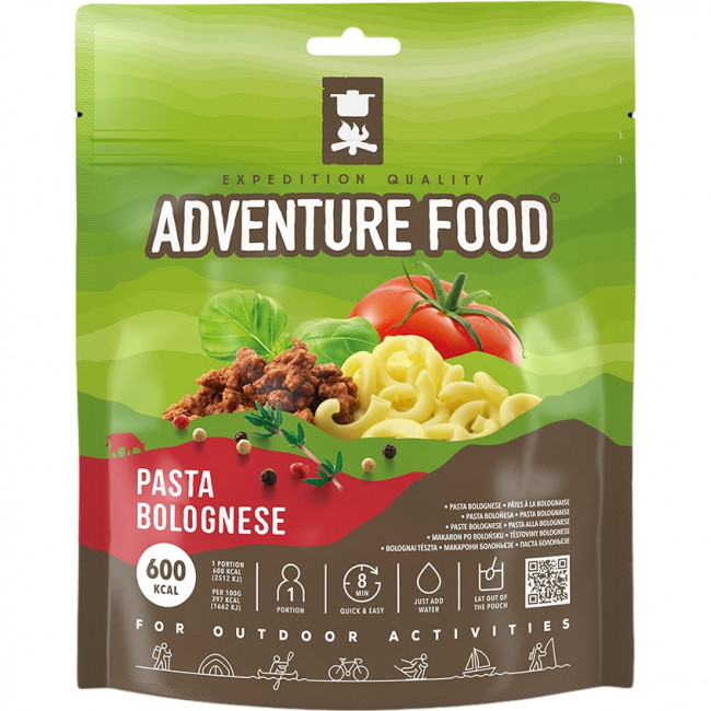 Adventure Food Pasta Boloñesa, comida liofilizada