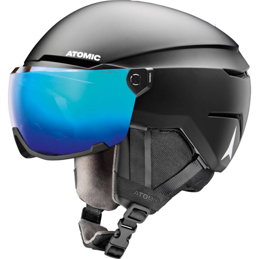 Atomic Savor Visor Stereo, Visier Skihelm, schwarz