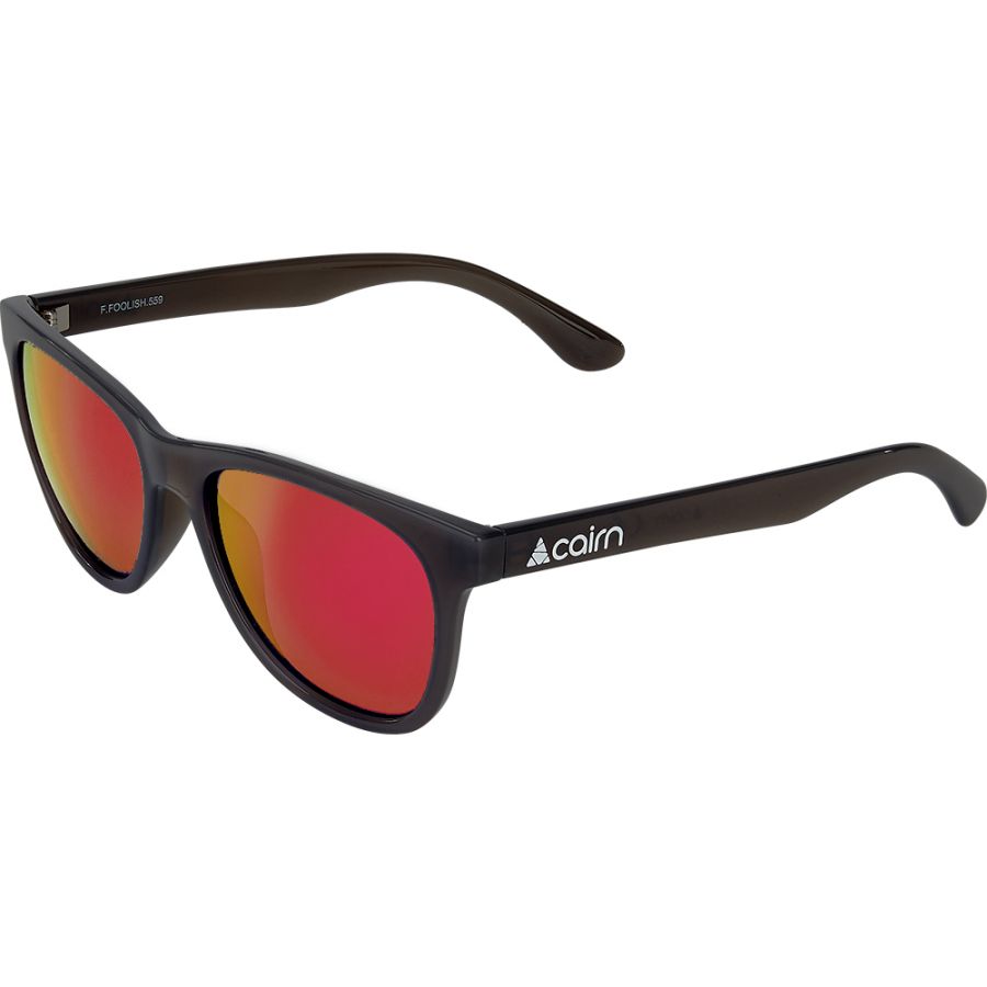 Cairn Foolish Polarized, Sonnenbrille, schwarz/rot
