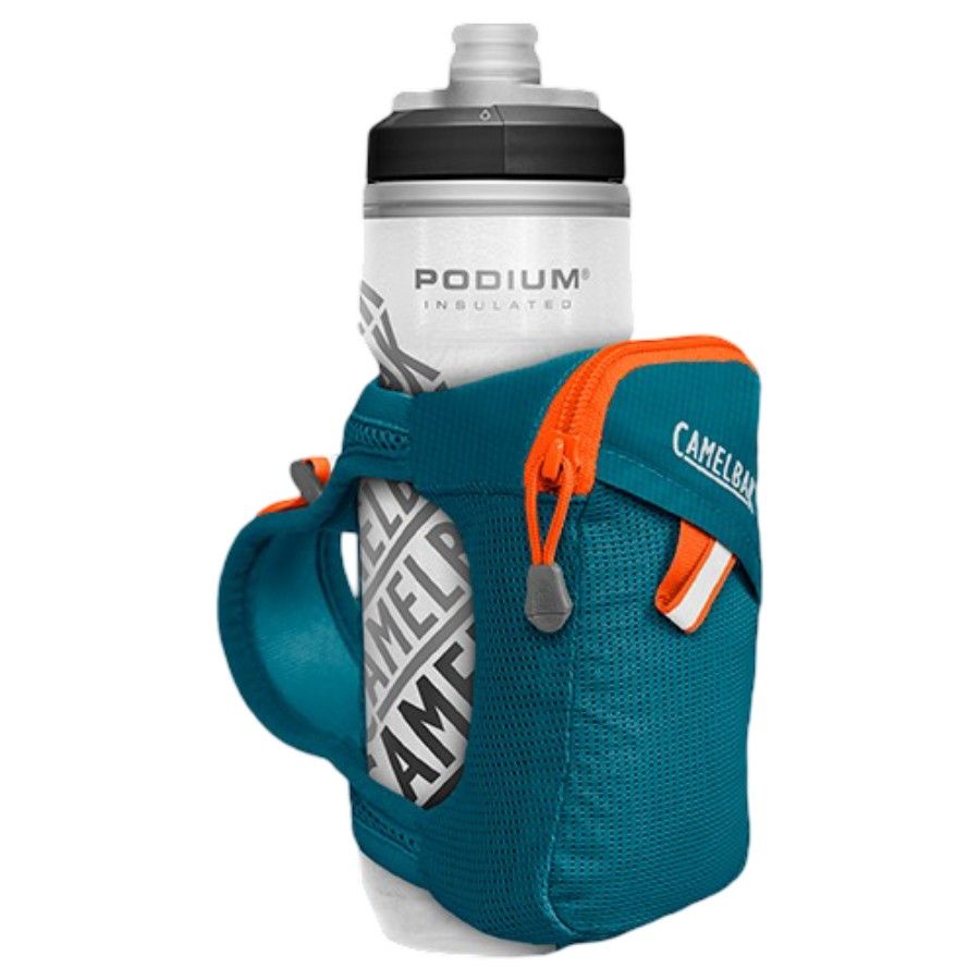 Camelbak Quick Grip Chill, Halter für Trinkflasche, blau/grün