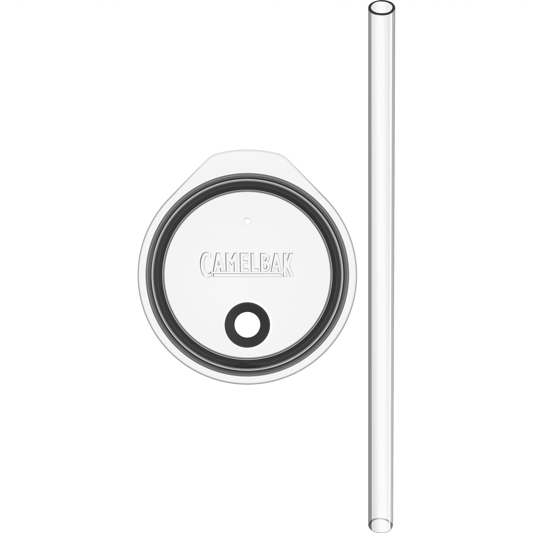 Camelbak Straw Tumbler Lid Medium Accs, Deckel, klar
