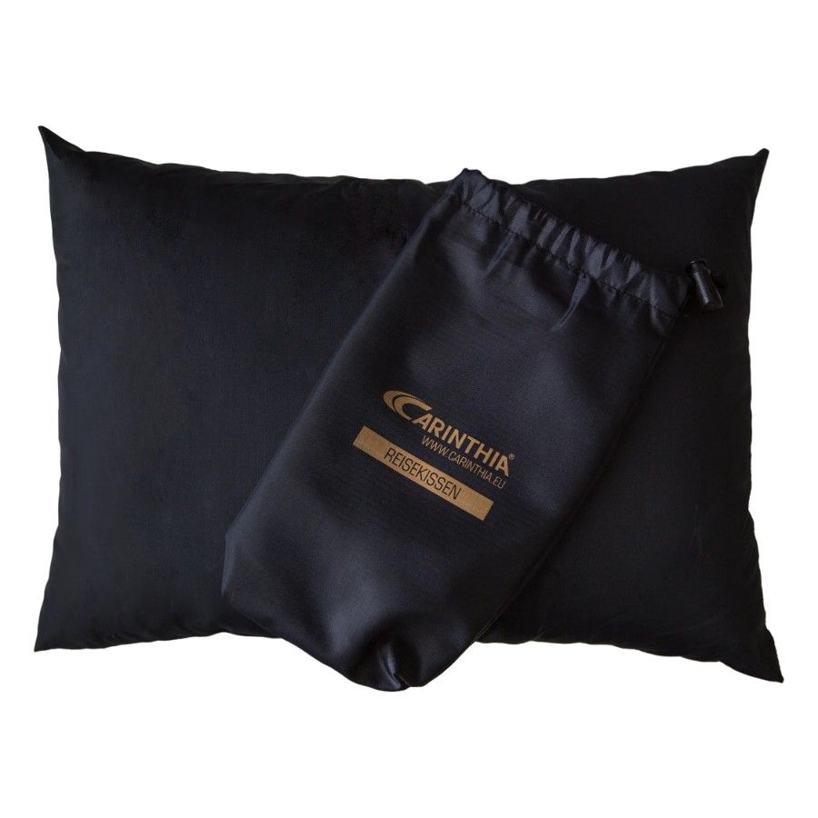 Carinthia Travel Pillow, Reisekissen, schwarz