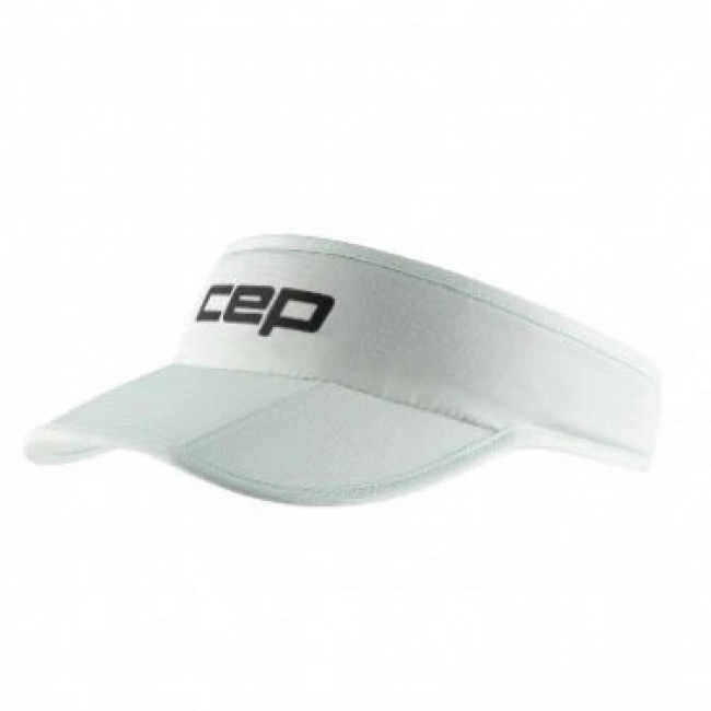 CEP Core Run Foldable Visor, Visier, weiß