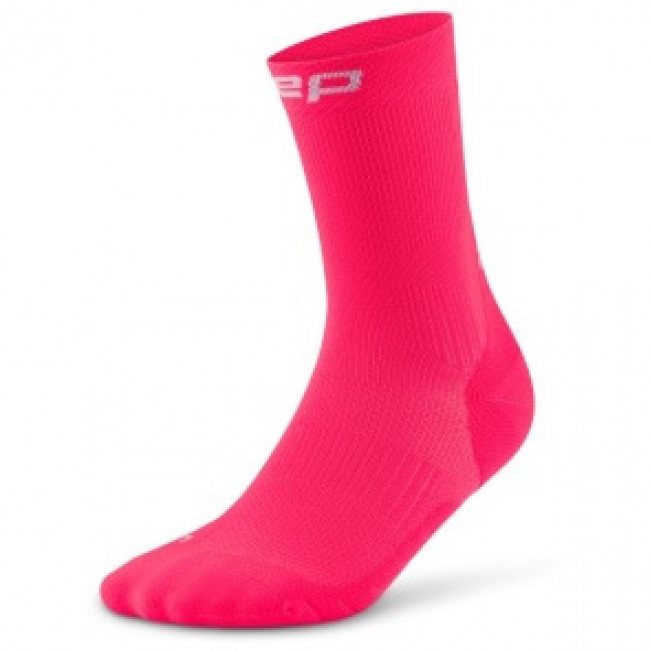 CEP Core Run Socks Mid Cut 5.0, Laufsocken, Damen, pink