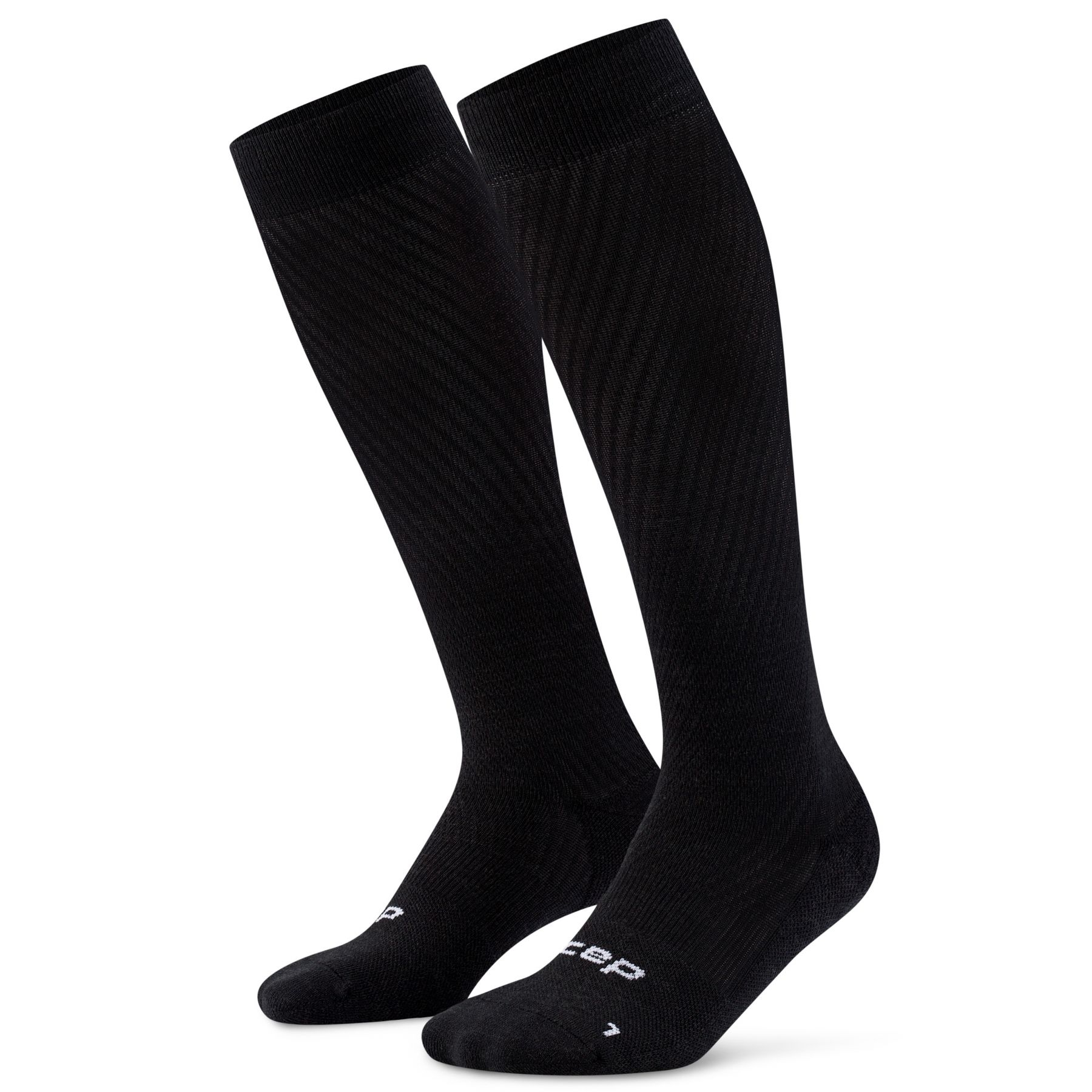 CEP Flight Socks Tall, Laufsocken, Damen, schwarz