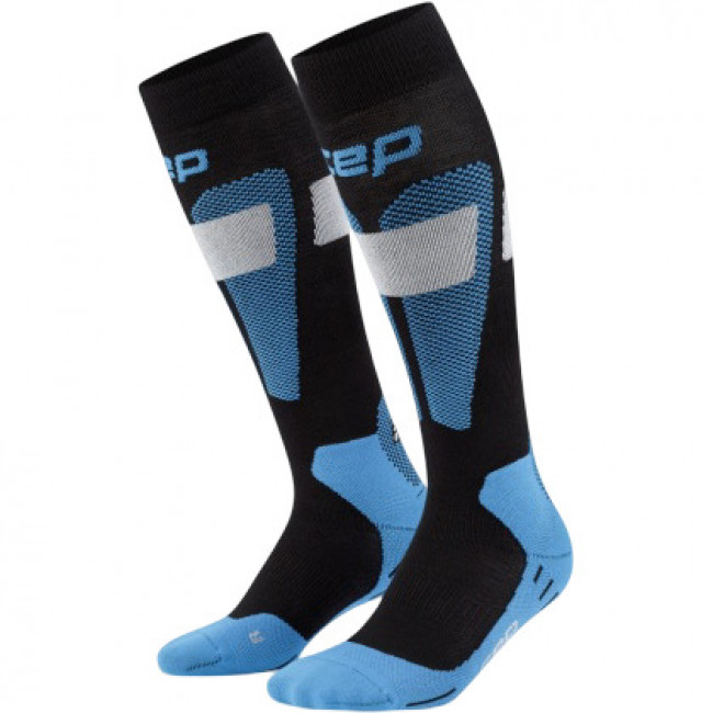 CEP Ski Merino Socks Tall 3.0, Skisocken, Herren, blau