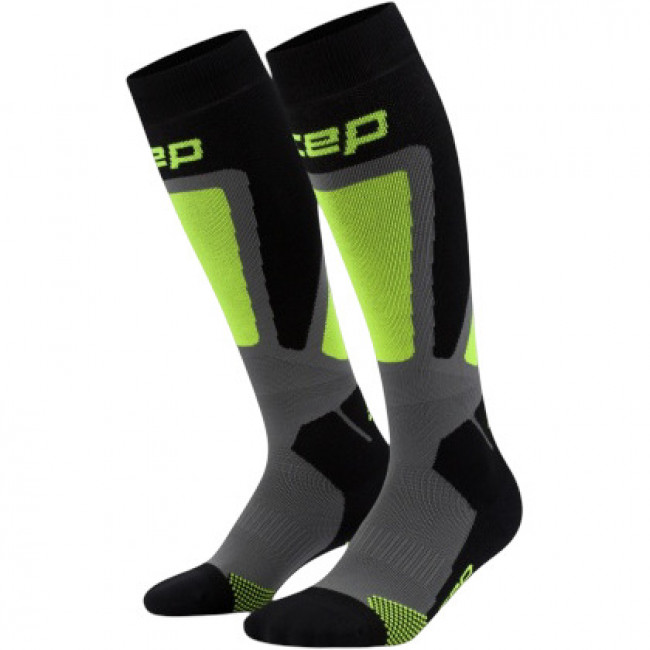 CEP Ski Thermo Socks Tall 4.0, Skisocken, Damen, schwarz