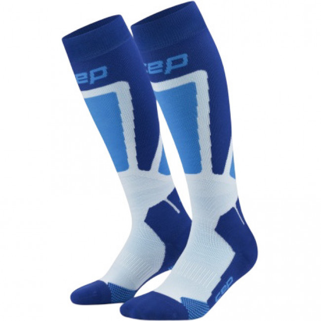CEP Ski Thermo Socks Tall 4.0, Skisocken, Herren, blau