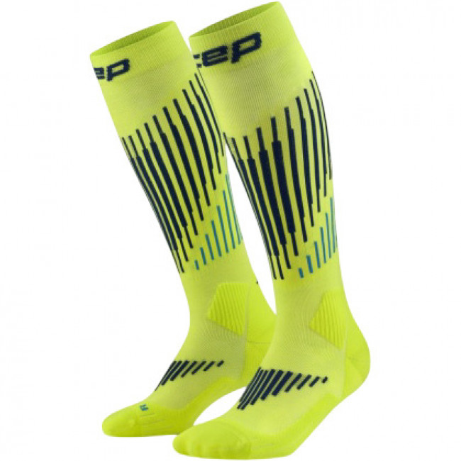 CEP Ski Touring Merino Socks Tall 3.0, Skisocken, Herren, gelb