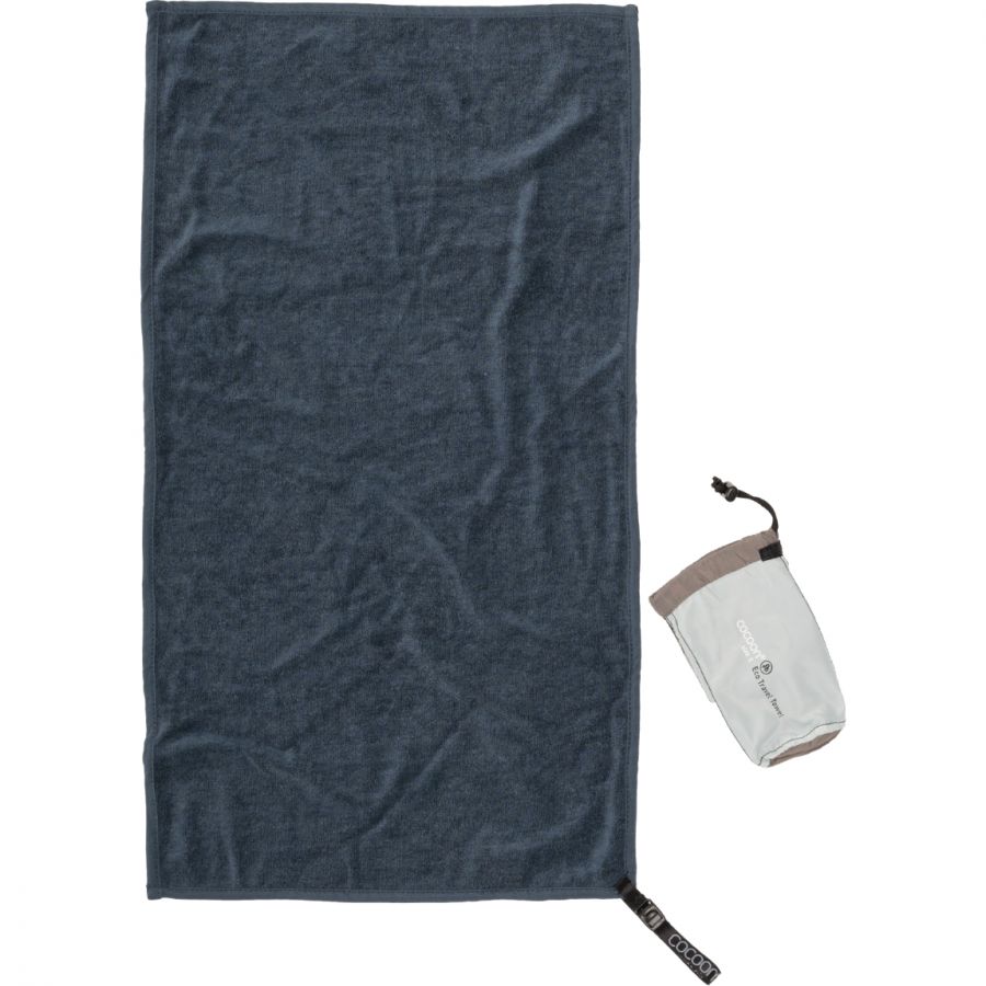 Cocoon Eco Travel Towel, Lyocell Handtuch, deep ocean