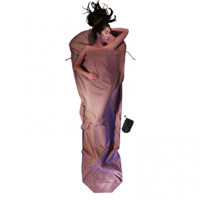 Cocoon MummyLiner, 100% Ägyptische Baumwolle, khaki