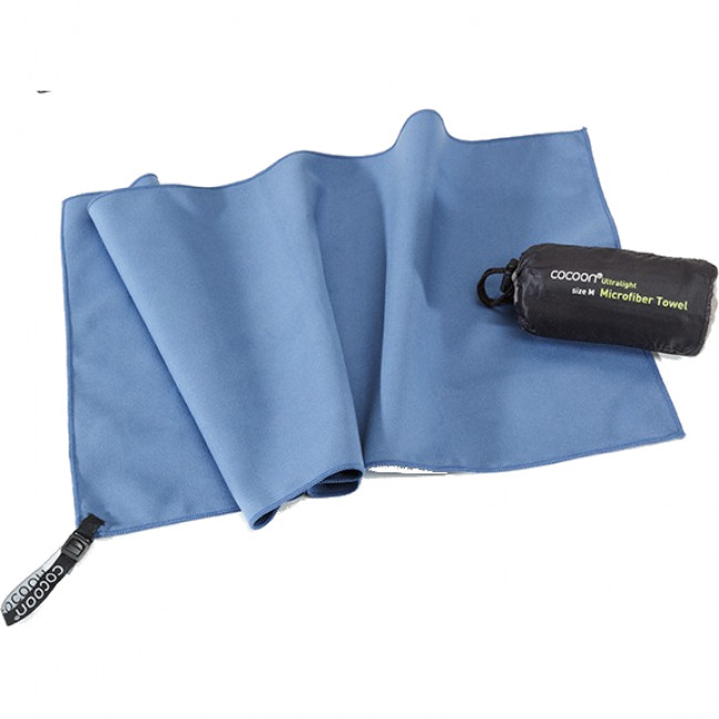 Microfaser Handtuch 90x50 (Blau M One Size) Reiseaccessoires