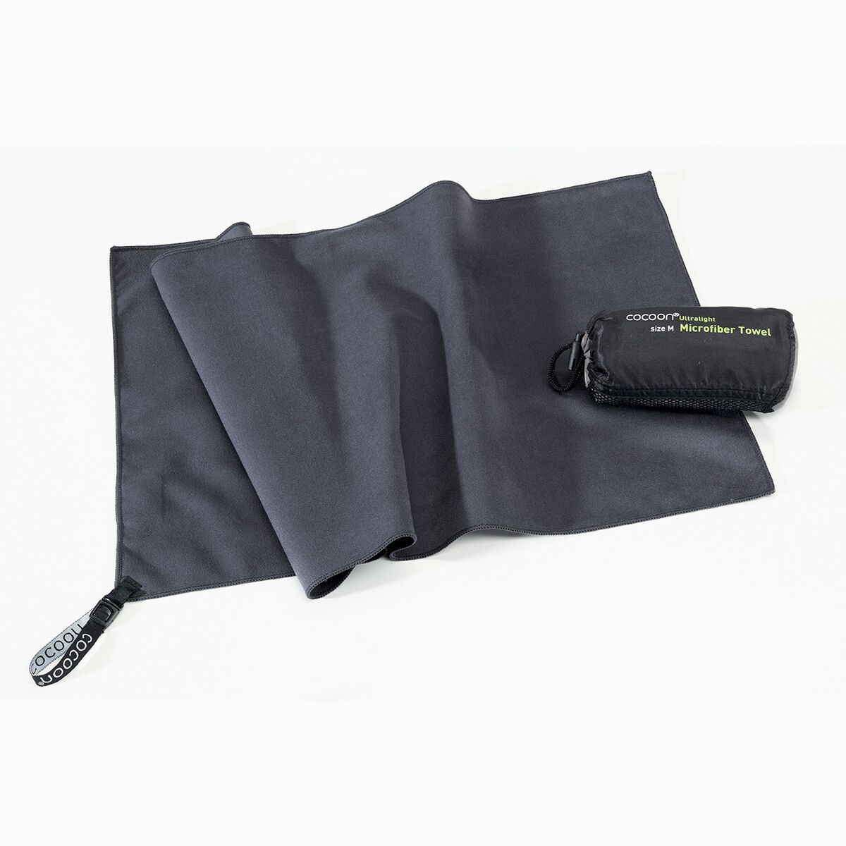 Cocoon Towel Ultralight, Mikrofaser Handtuch, manatee grau