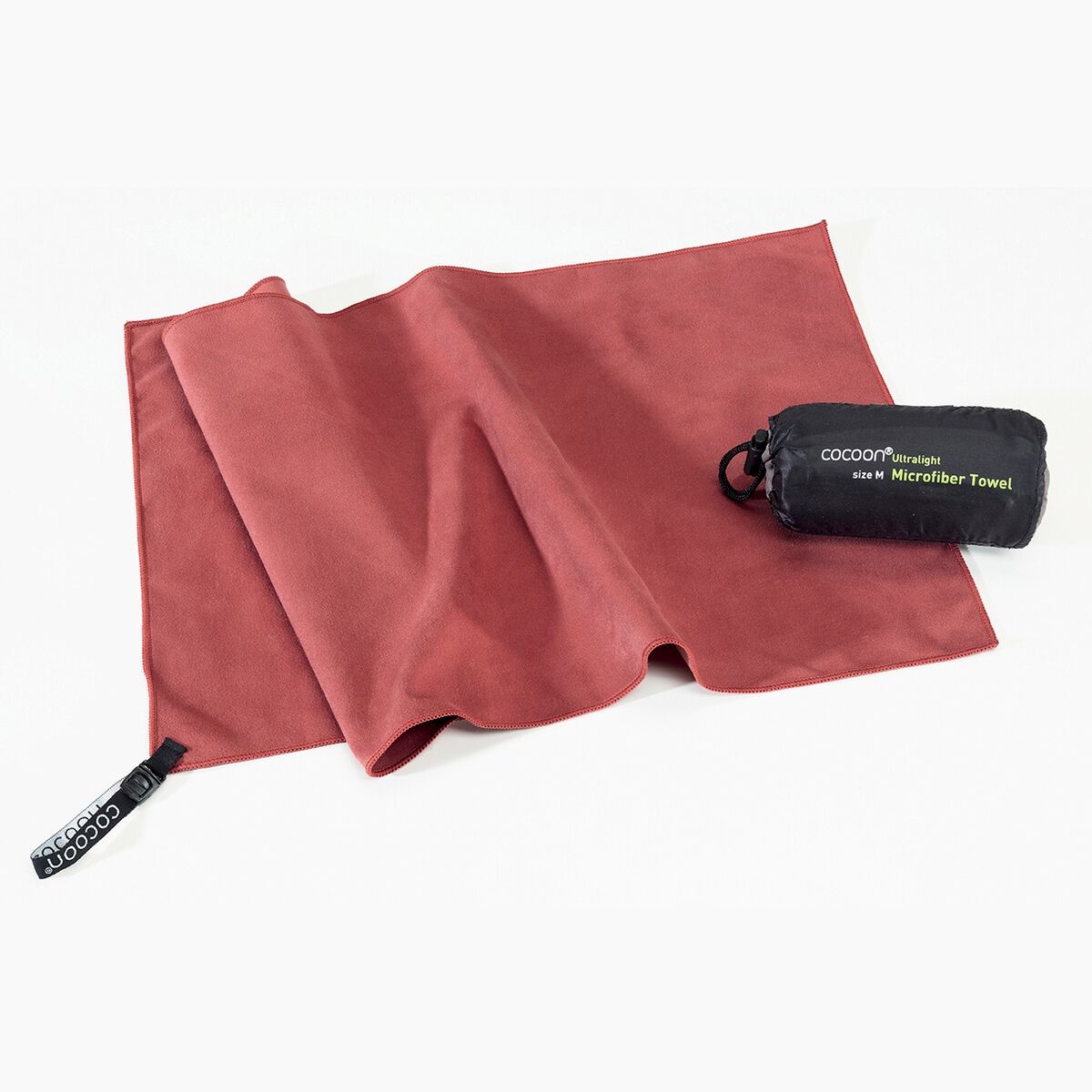 Cocoon Towel Ultralight, Mikrofaser Handtuch, marsala rot