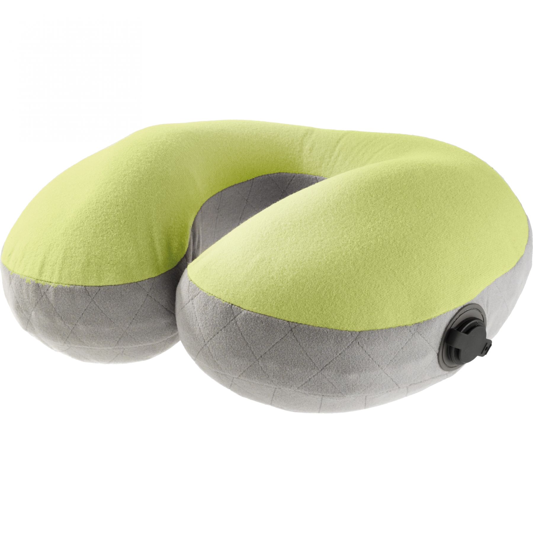Cocoon U-shaped Neck Pillow, Kissen, wasabi/grau
