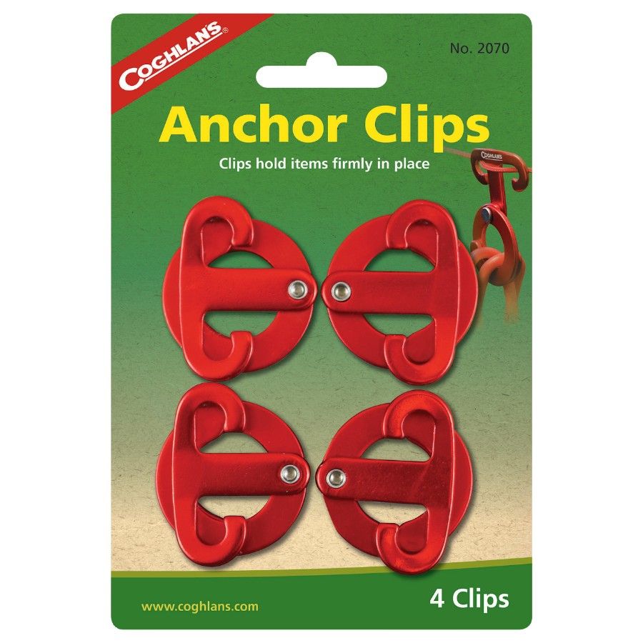 Coghlans Ankerclips, 4er-Pack