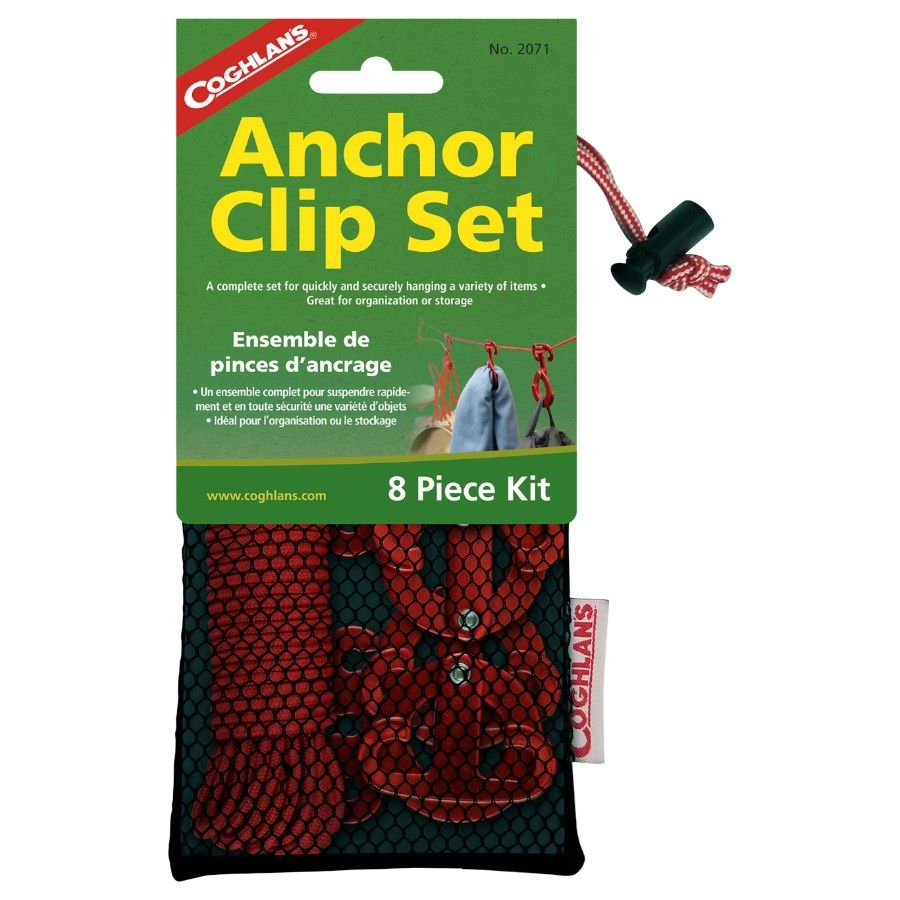 Coghlans Ankerclips-Set, Hängestativ