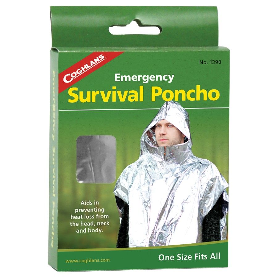 Coghlans Emergency Survival Poncho, Notregenmantel