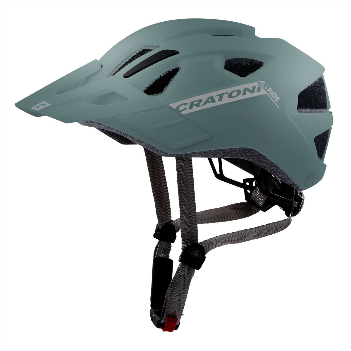 Cratoni Allride, Fahrradhelm, mattgrün