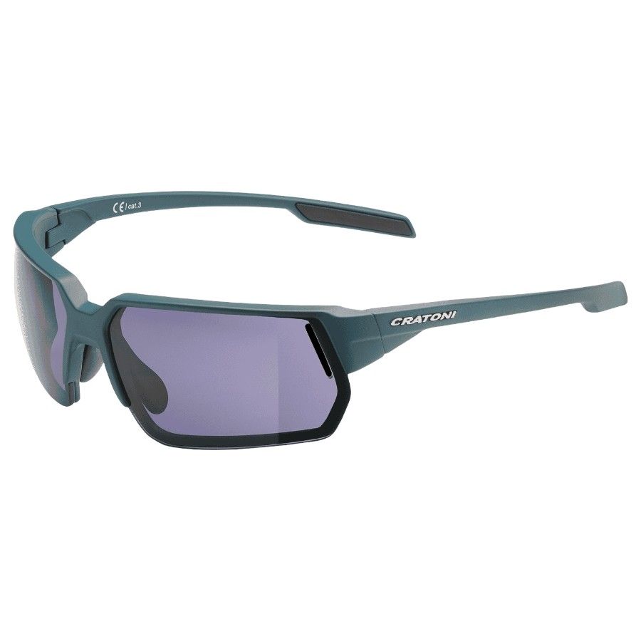 Cratoni C-Lite Color+ Lifestyle Grey Blue W/O Mirror, Sonnenbrille, matt blau