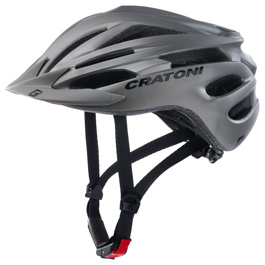 Cratoni Unisex – Erwachsene Pacer (MTB) Fahrradhelm, anthrazit, L-XL (58-62 cm)