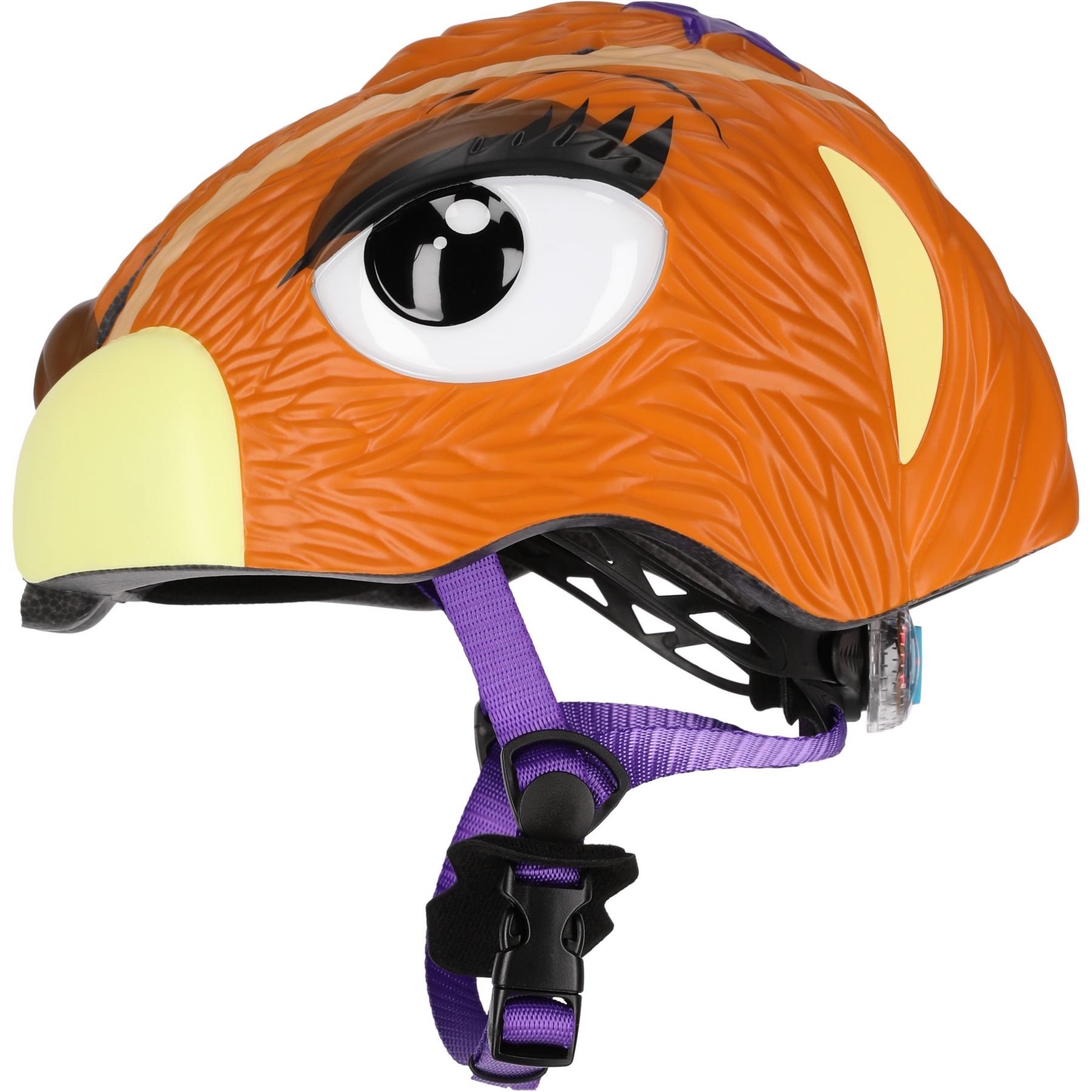 Crazy Safety Chipmunk, Fahrradhelm, Junior, braun