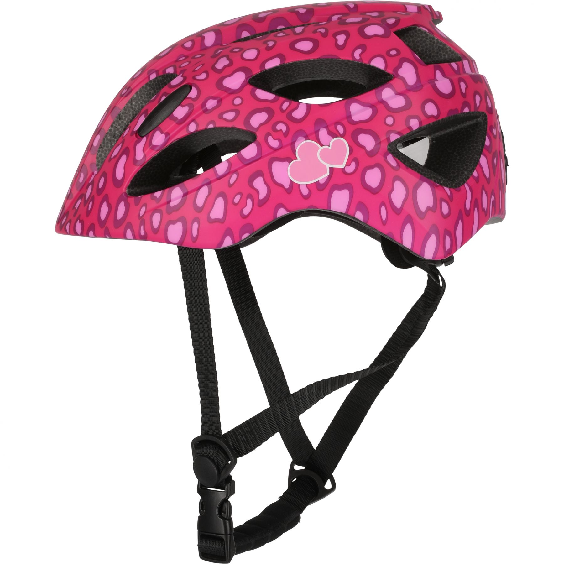 Crazy Safety Cool Spots, Fahrradhelm, Junior, pink