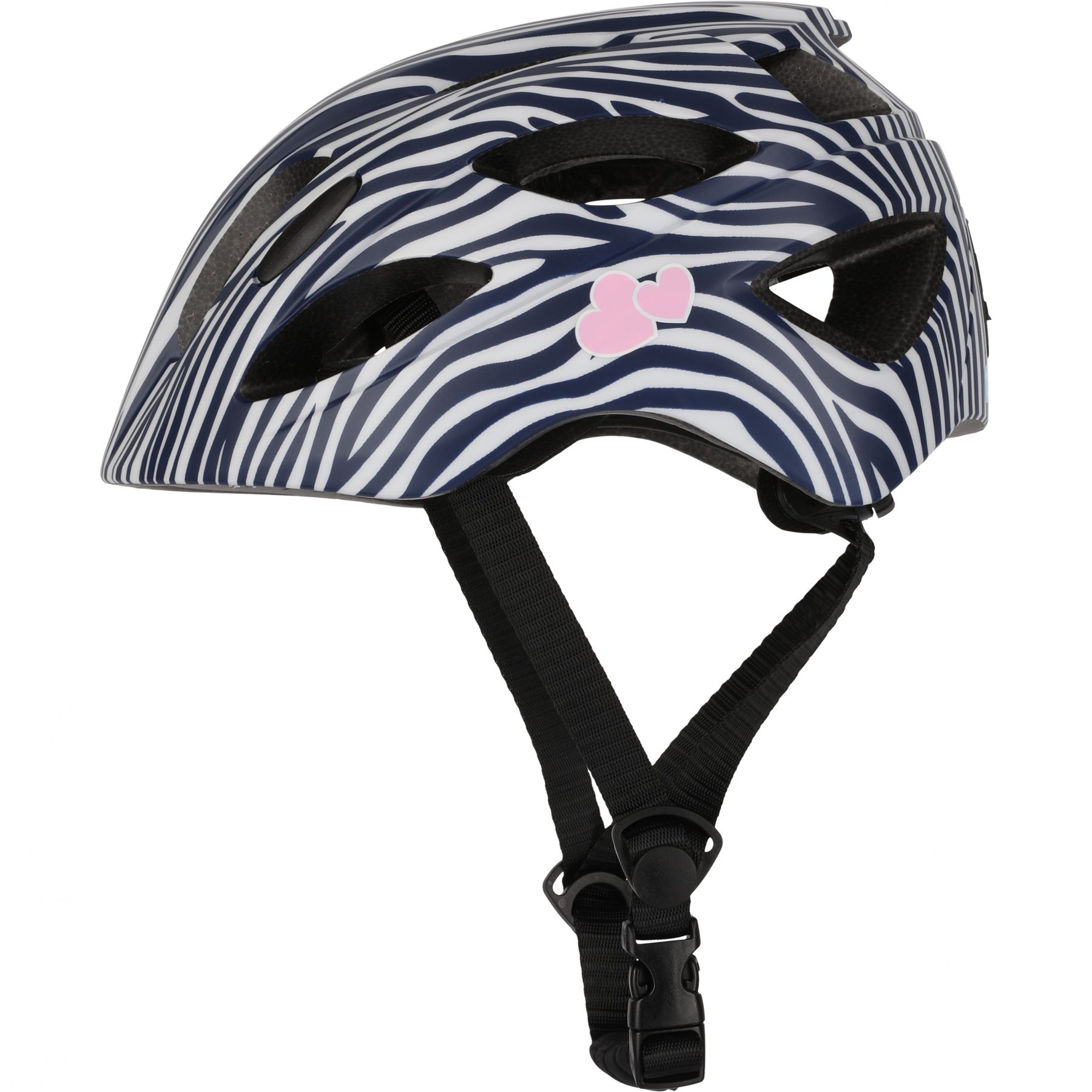 Crazy Safety Cool Stribes, Fahrradhelm, Junior, mole