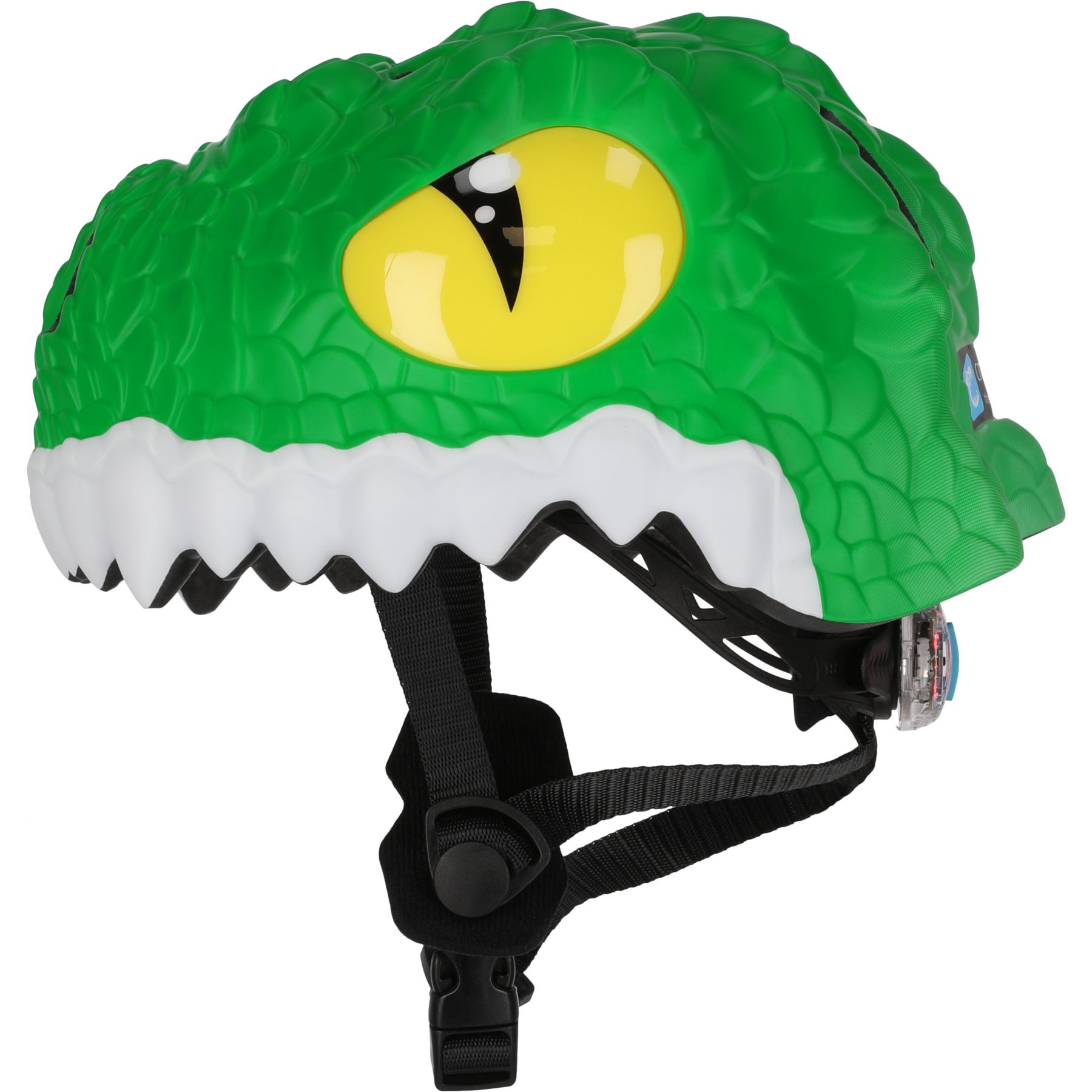 Crazy Safety Crocodile, Fahrradhelm, Junior, grün