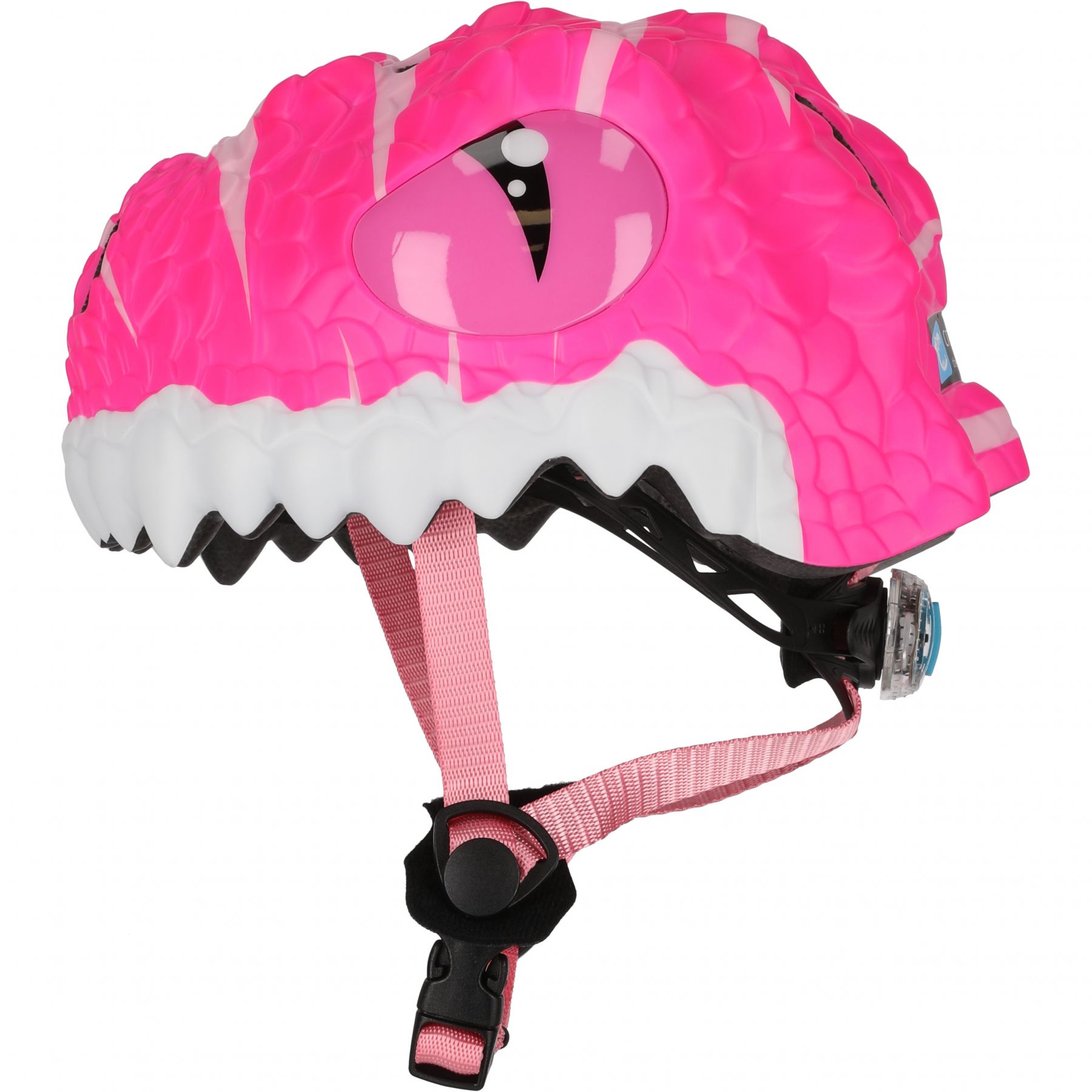 Crazy Safety Dino, Fahrradhelm, Junior, Pink
