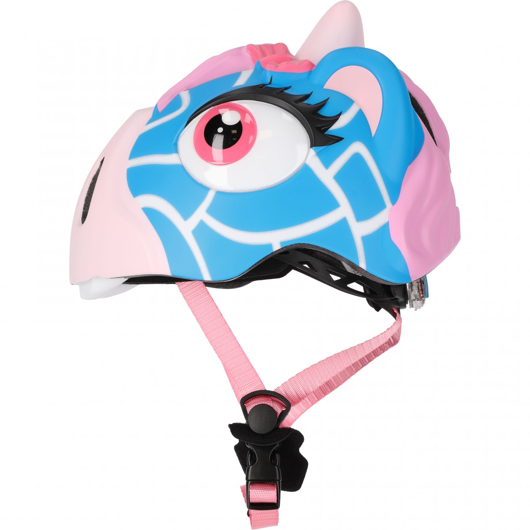 Crazy Safety Giraffe, Fahrradhelm, Junior, blau