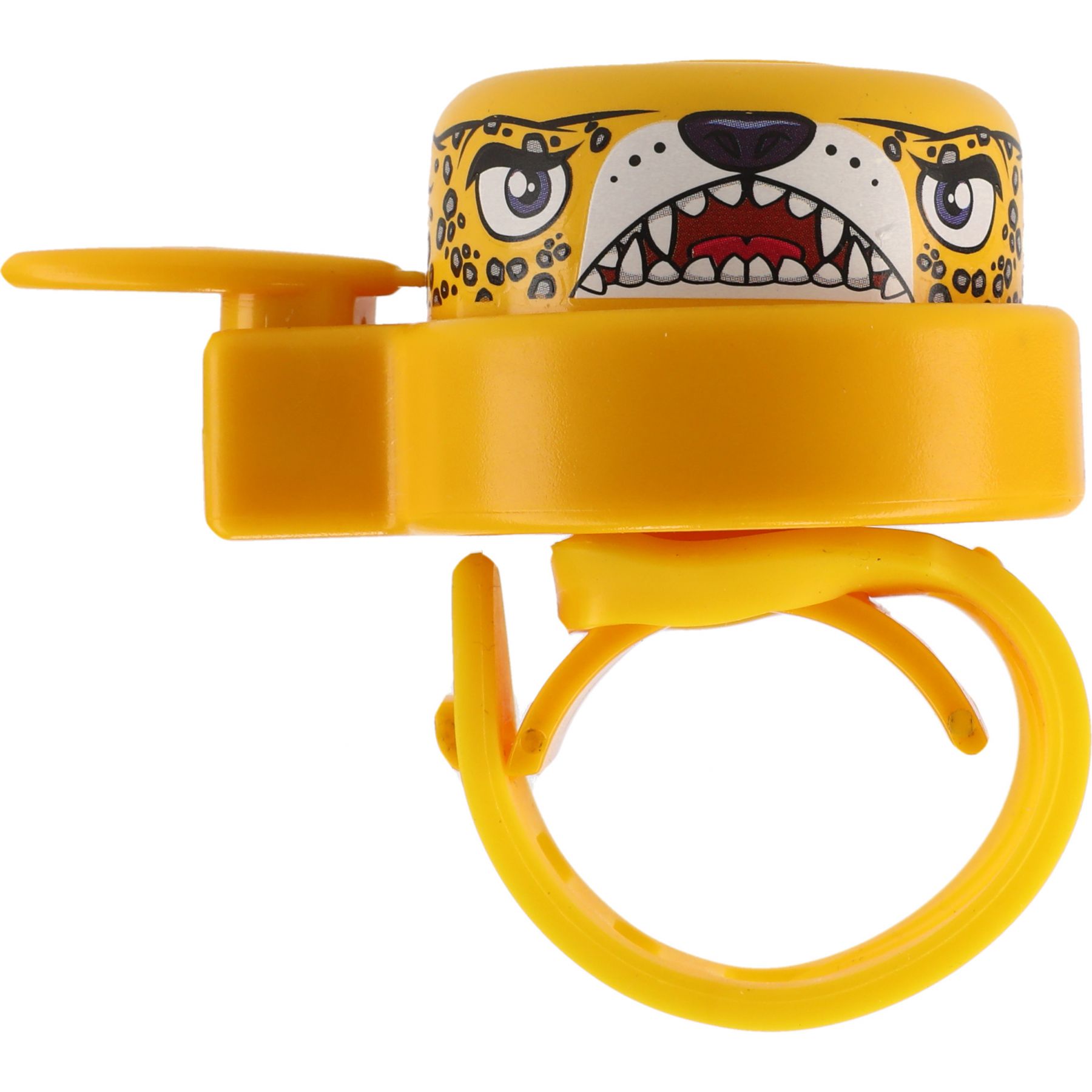 Crazy Safety Leopard, Klingel, gelb