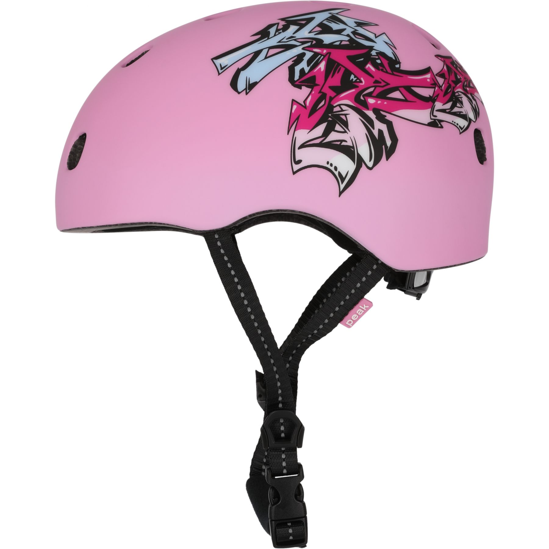Crazy Safety Ramp, Fahrradhelm, pink