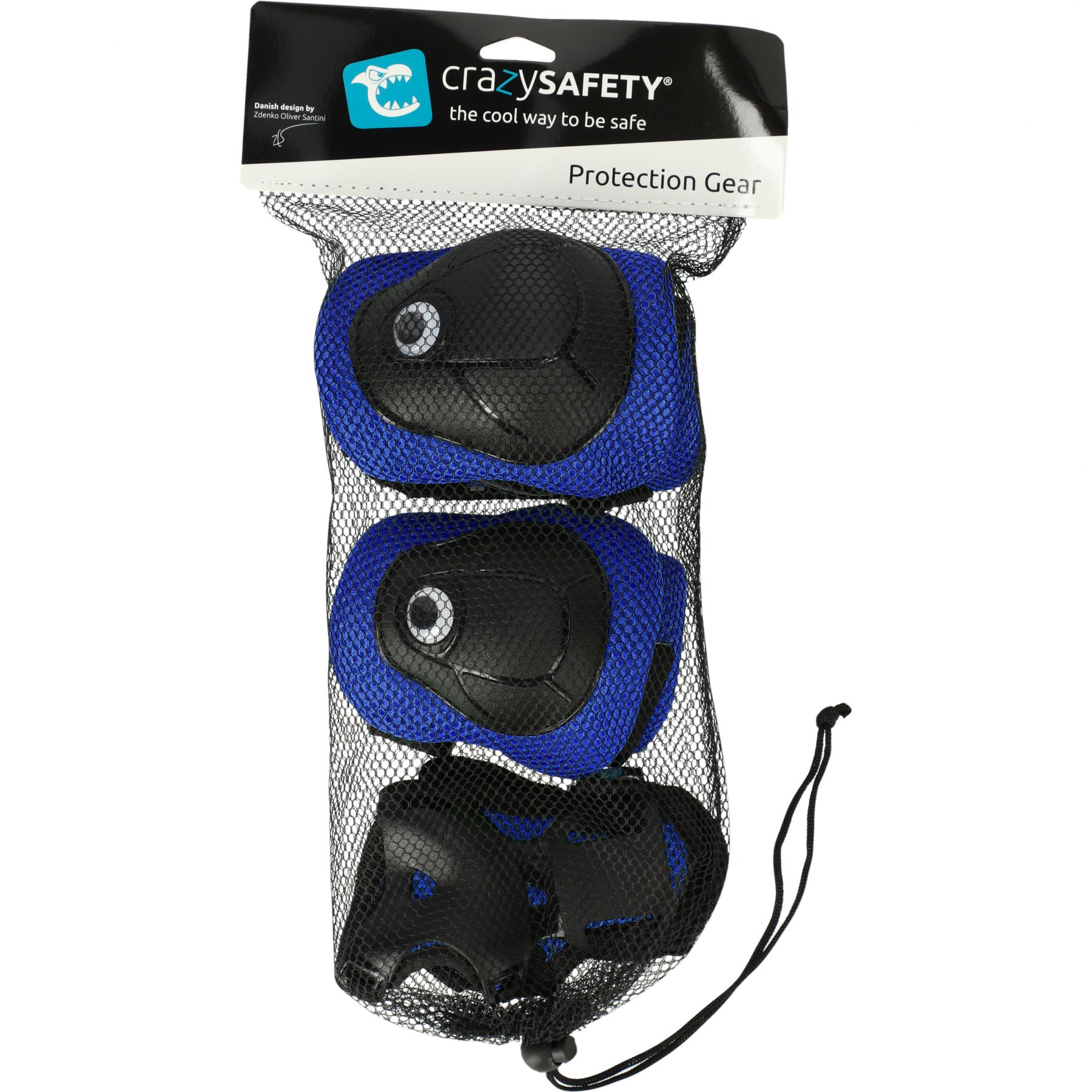 Crazy Safety, Schutzausrüstung, Junior, blau