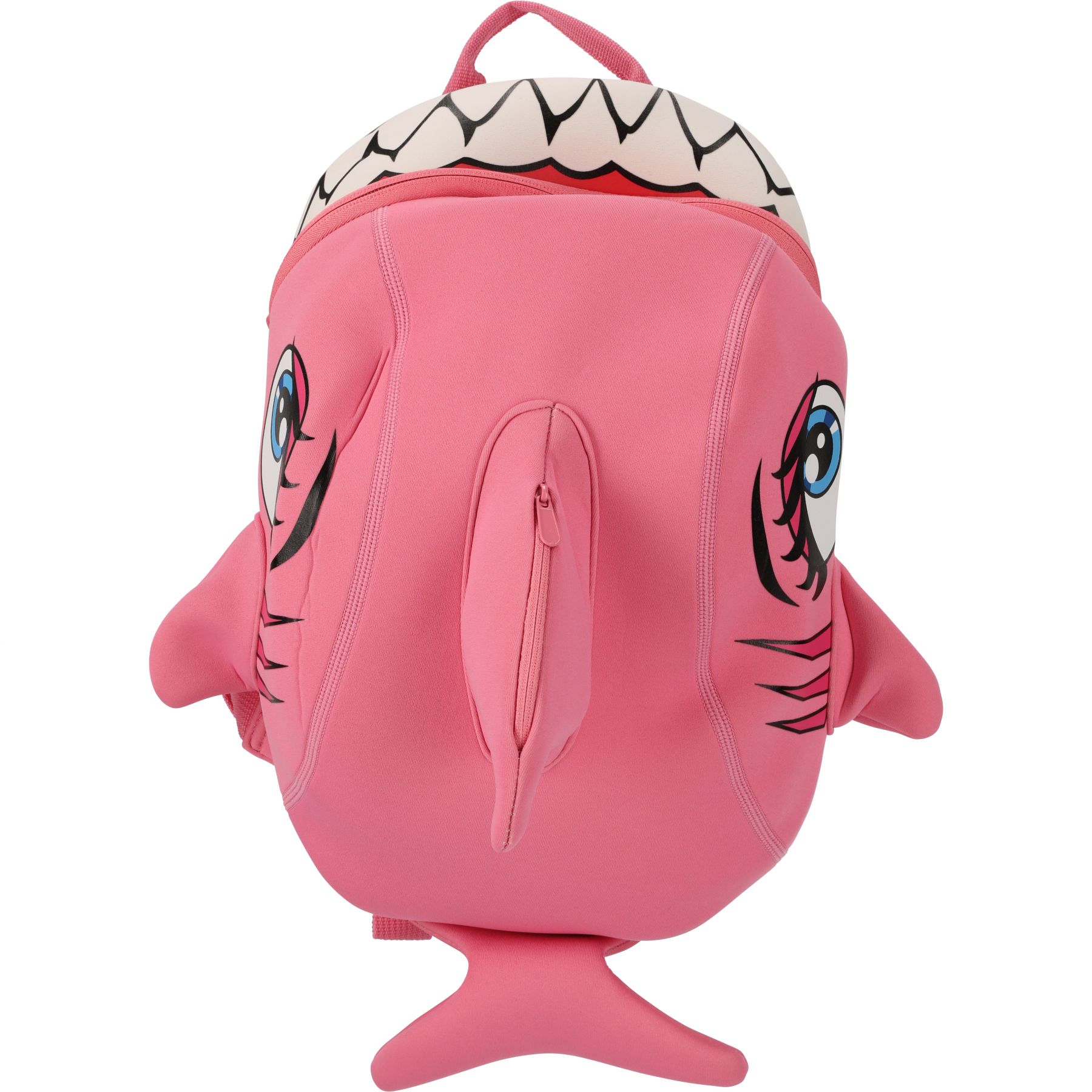 Crazy Safety Shark, Rucksack, Junior, Pink